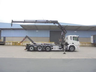 Scania P 2016 - P370 8X2 HAAK + KRAAN NL TRUCK LOW KM immagine 2