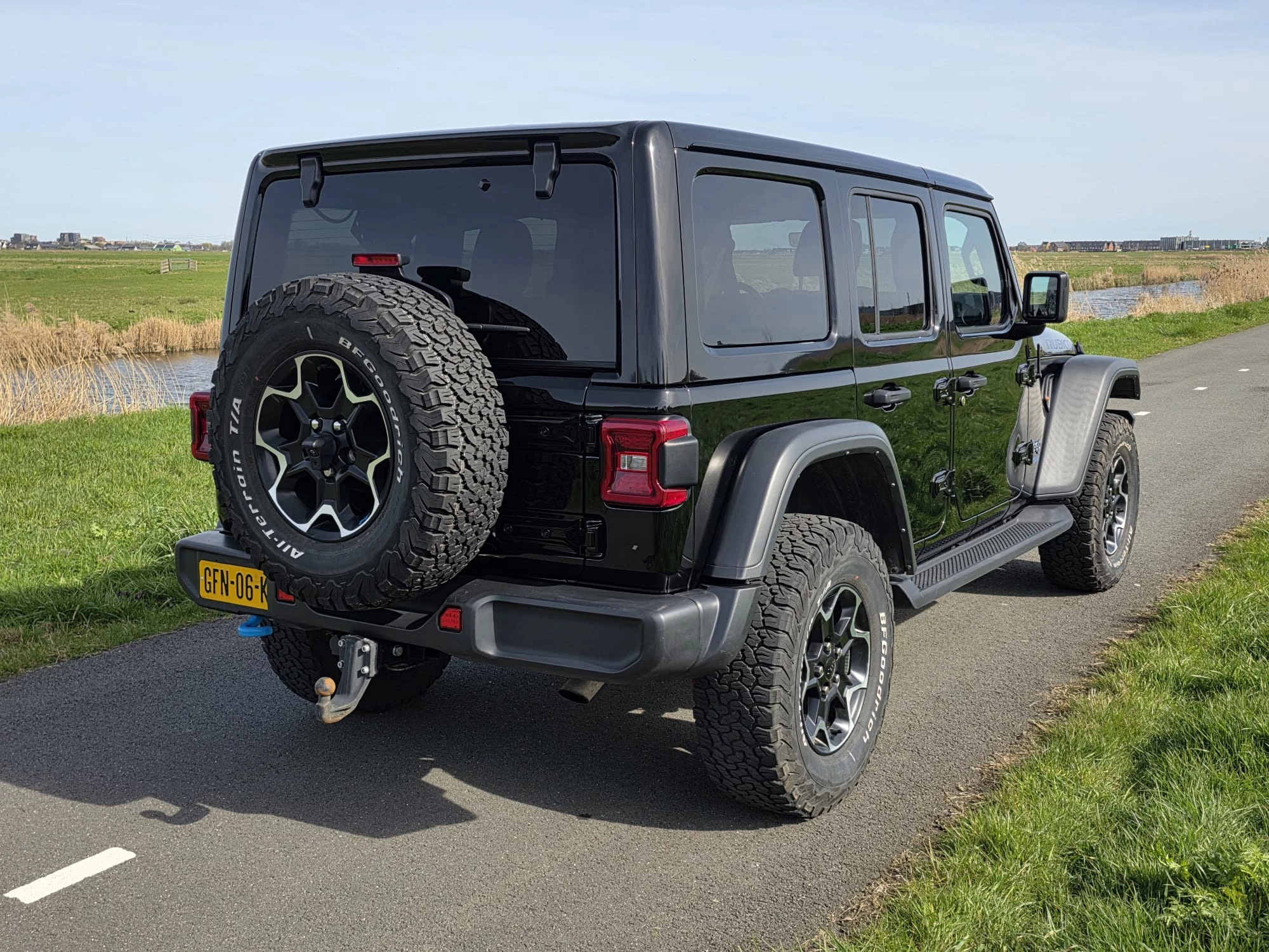 Jeep Wrangler 2022 - 4XE Rubicon - Cabrio/Hardtop - 4x4 - Hybride - 21.836 km - WARN - Alpine afbeelding 4