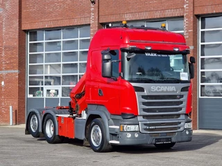 Scania R 2017 - R450 Highline 6x2 - HMF 1720 Crane - Euro 6 - Navi immagine 3