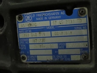 DAF - Gearbox & Clutch Parts Versnellingsbak 12AS2131TD DAF afbeelding 3 miniatuur