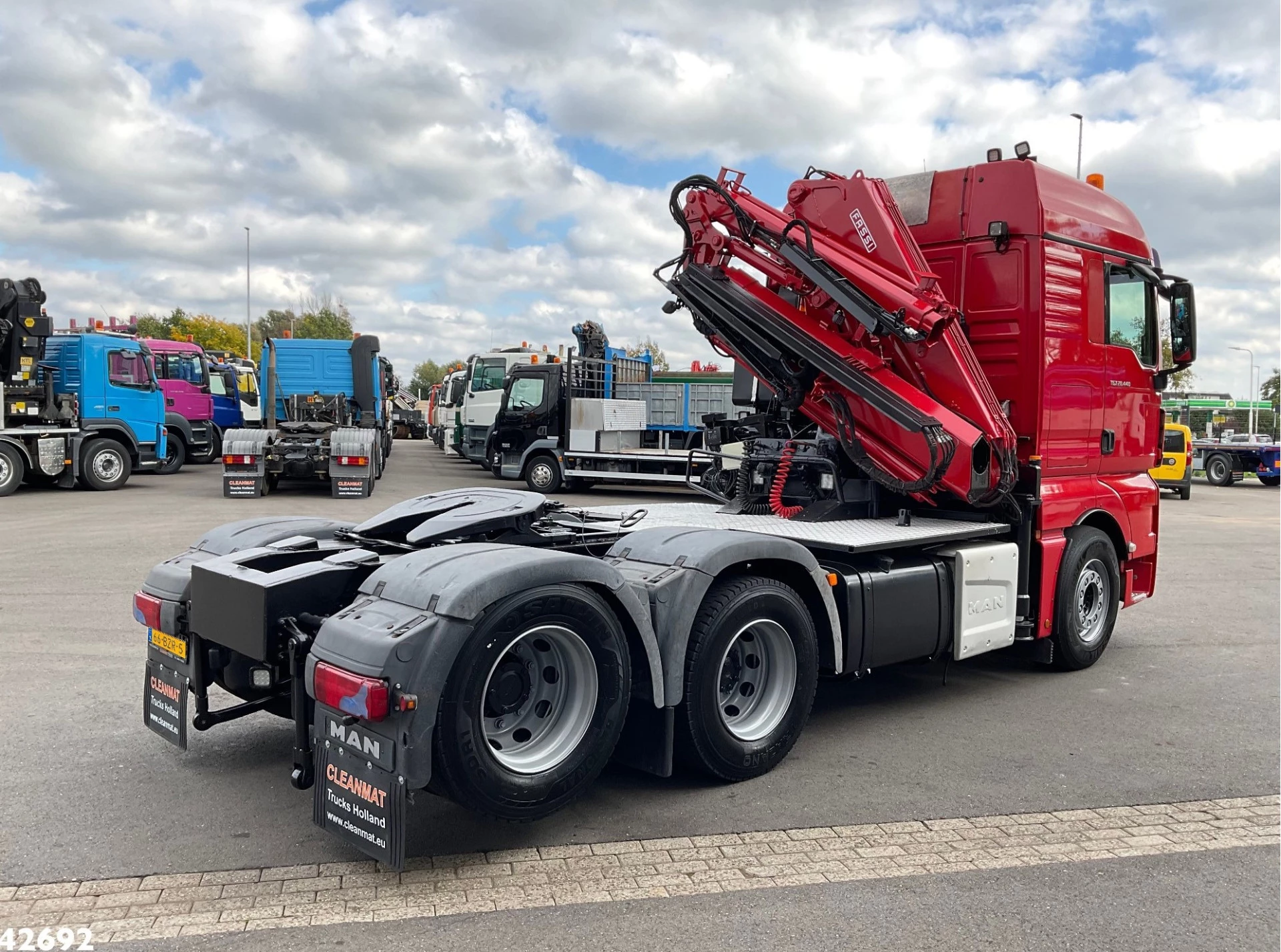 MAN TGX 2014 - 28.440 Euro 6 Fassi 23 Tonmeter laadkraan + Fly-Jib afbeelding 5