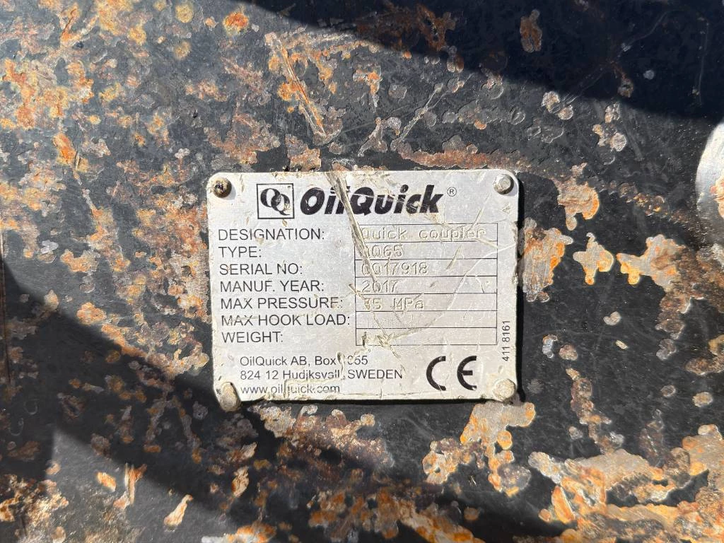 OilQuick 2017 - OQ65 - M318D / M320F / M322D / 320D / 320E / 323D immagine 11