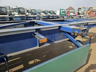 Van Hool 30 foot container chassis | tank container transport | saf Drum. 1998 - N/A obrazek 12
