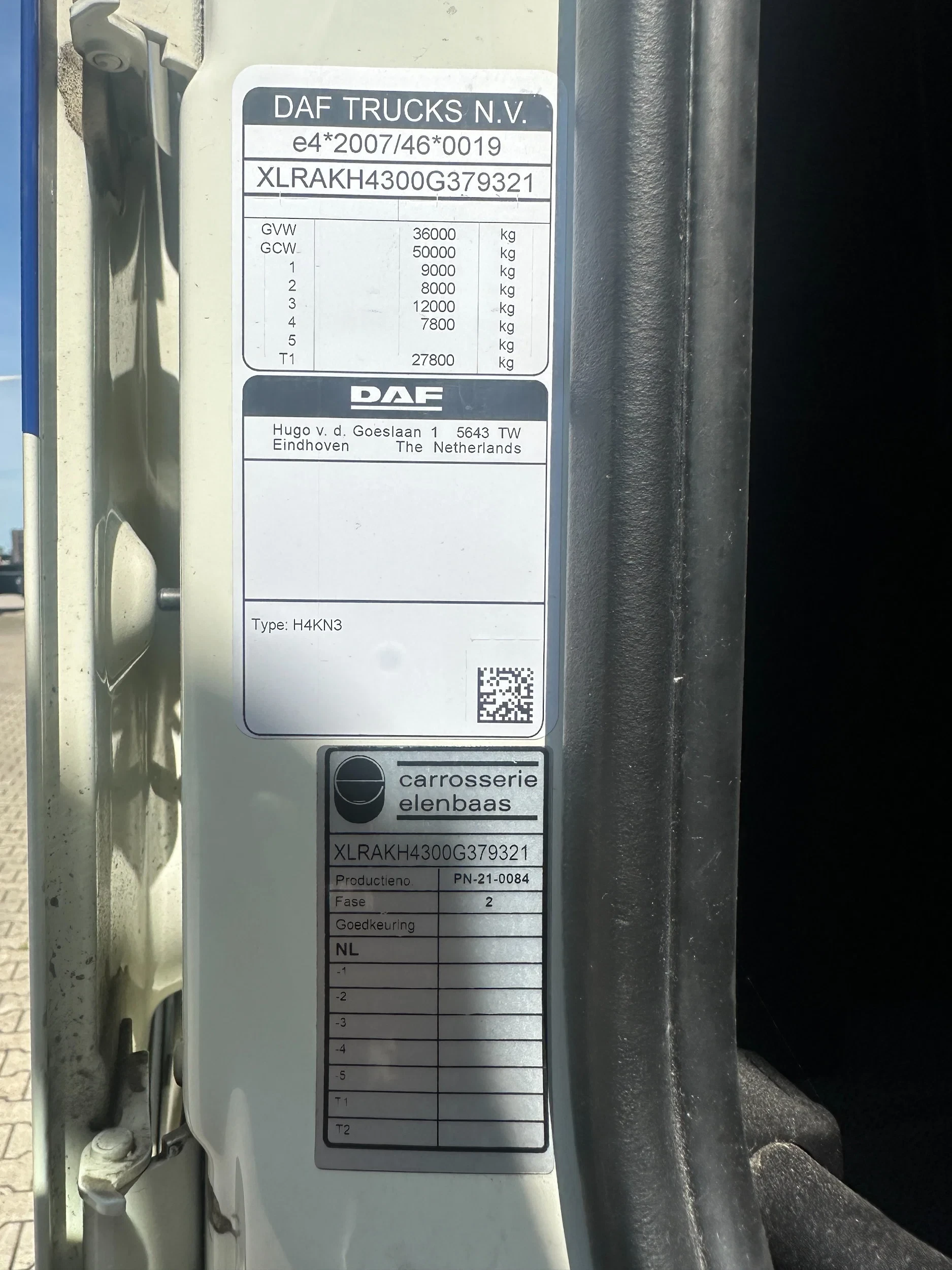 DAF XF480 2022 - XF 480 8x2 SC BDF / 10T frontaxle / EURO VI D / 365.000 km / NL-truck / APK: 03-2027 afbeelding 55