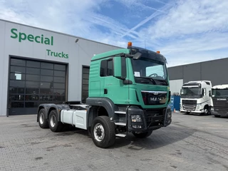 MAN TGS 2016 - 33.480 6X6 / Euro 6 / Pto / Blad geveerd / Naaf reductie te koop