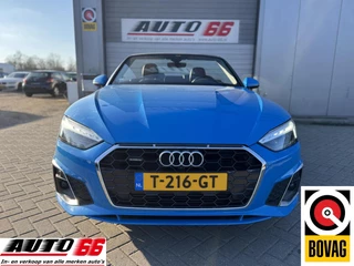 Audi A5 2021 - Cabriolet 40 TFSI quattro S edition 204 PK Automaat, Stoel, NEK, VIRTUAL изображение 2