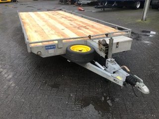 Eduard P4 2012 - Tandemas Aanhangwagen Open - Auto - Machinetransporter 54-WP-TG obrazek 2