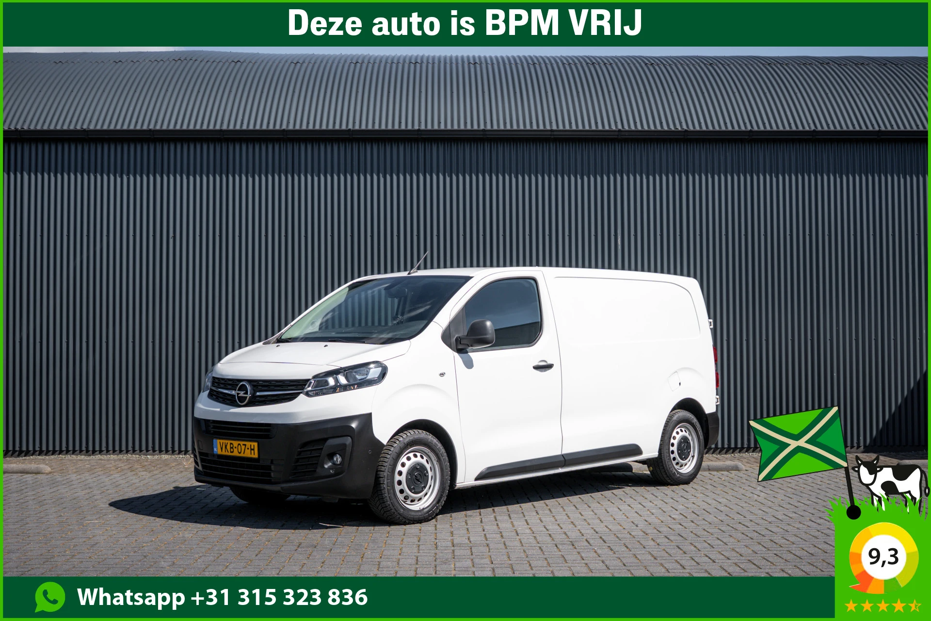 Opel Vivaro 2021 - 1.5 L2H1 | 3-Zits | 1e Eigenaar | Cruise | PDC | Airco afbeelding 1