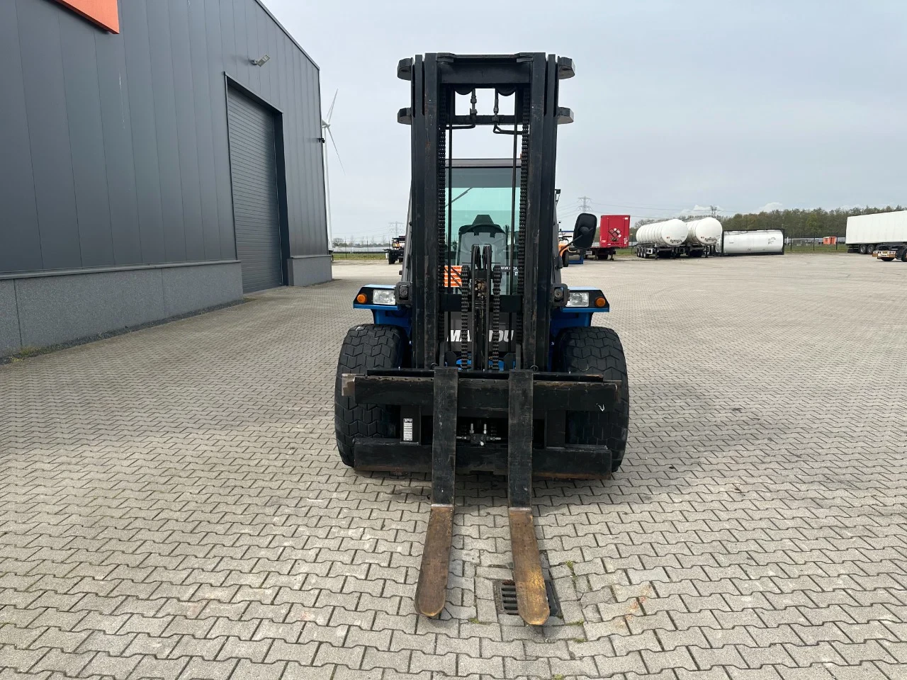Manitou M 50-4T 2012 - M 50-4T 4x4 rough terrain forklift / only 2.092hrs / triplex-mast / side-shift afbeelding 11