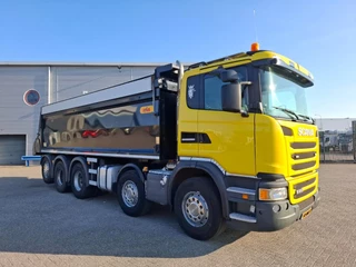 Scania G 2014 - G410 / 10X4 / RETARDER / NL TRUCK / TUV:02-07-2026 / HYVA ASPHHALT TIPPER+SNIP / 28TON / AUTOMATIC / EURO-6 / 2014 zdjecie 4