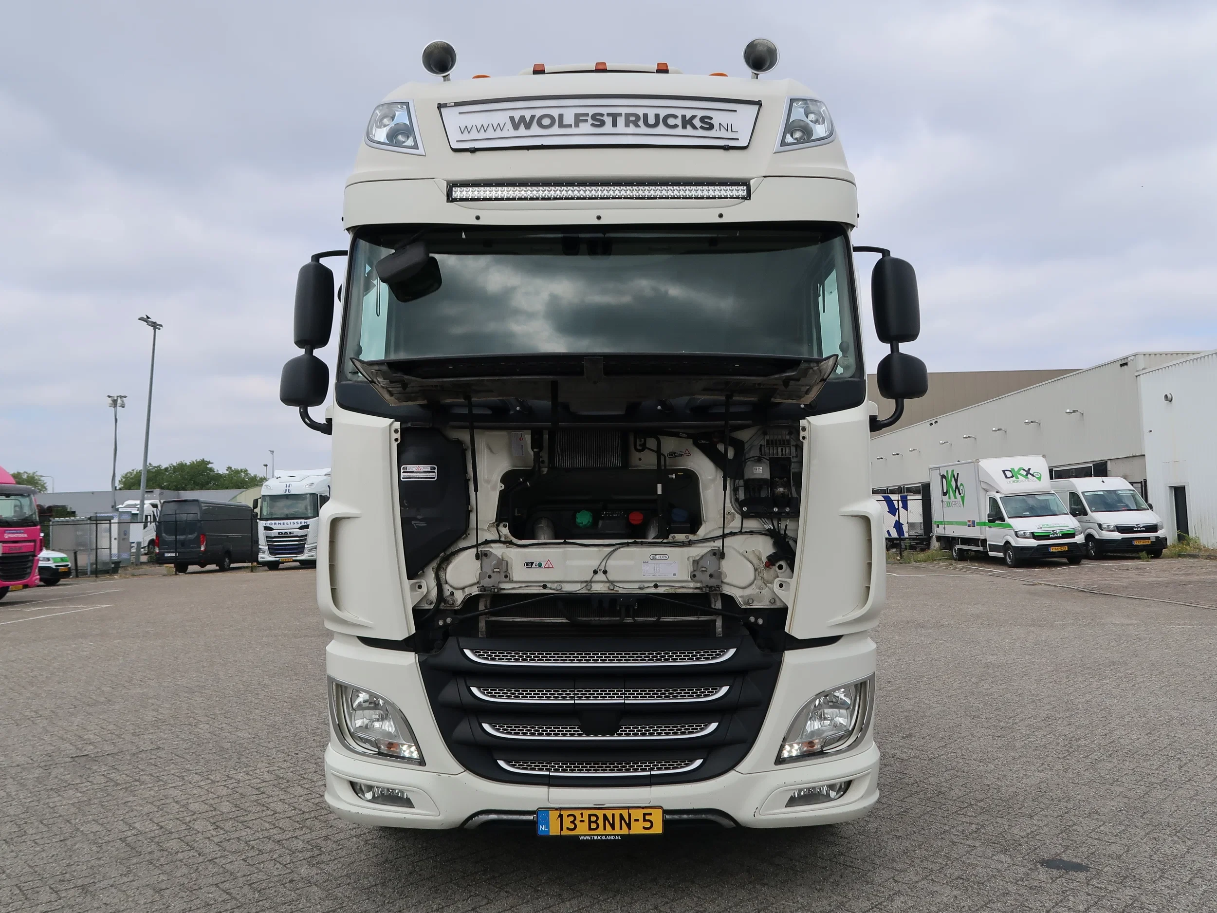 DAF XF480 2019 - 4x2 SSC, Hydr, Standkilma, ACC, NL Truck, TOP! afbeelding 3