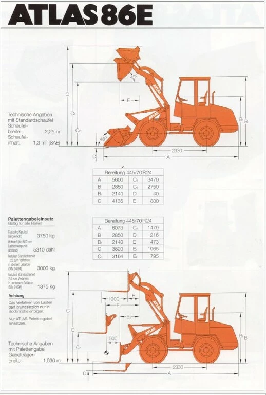 Atlas 86E 1998 afbeelding 11