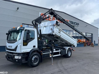 Iveco Eurocargo 2021 - ML190EL32 Euro 6 Hiab 16 Tonmeter laadkraan Just 97.411 km! image 1