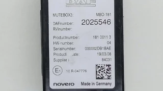 DAF N/A - Electrical System Mute box3 DAF image 2