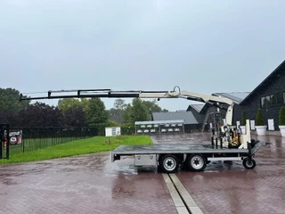 kuiper N/A 2011 - Aanhanger wipkar 8 TON MET KRAAN FASSI obrazek 1