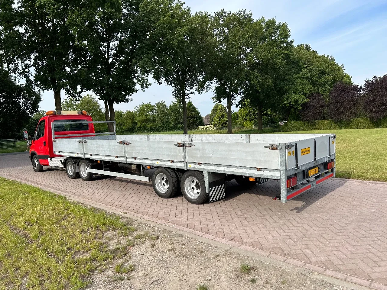 Iveco Daily 2005 - 35C17 BE TREKKER - JEEB-AS VLAKKE BE OPLEGGER Bild 5
