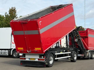 Jumbo MV 200 KE 2005 - 38m3 Kipper Schamel Aanhangwagen na sprzedaż