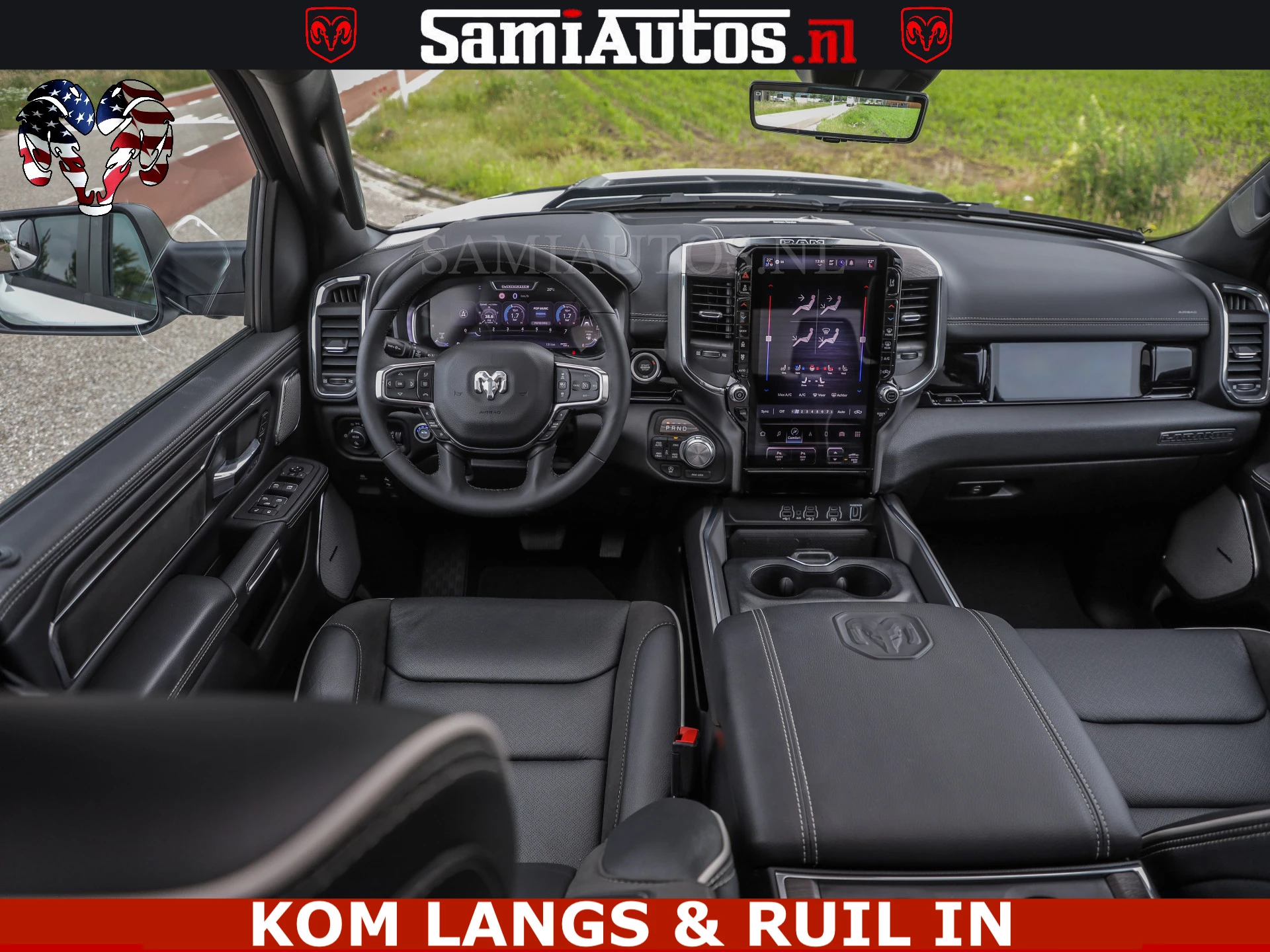 Dodge Ram Pick-Up 2024 - HUD | 420PK | LUCHTVERING | PANO | PASSAGIERSSCHERM | BOM EN BOM VOL | imagen 6