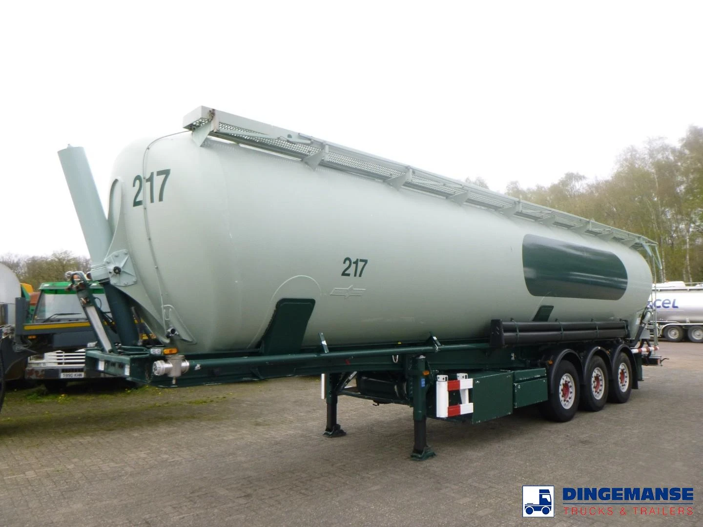 Spitzer Powder tank alu 60 m3 (tipping) 2000 obrázek 1