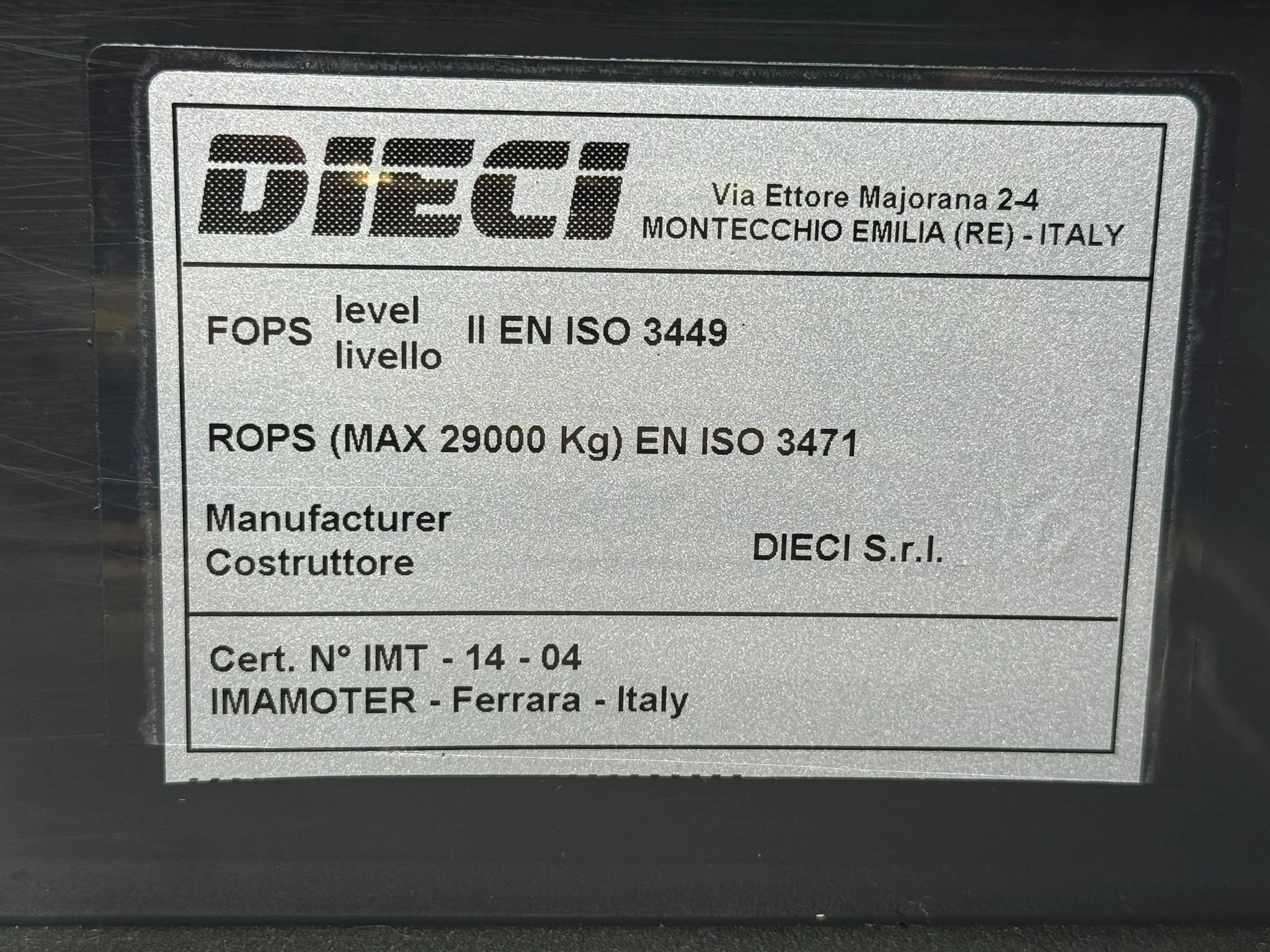 Dieci HERCULES 130.10 Turbo Powershift - CE 2024 immagine 33