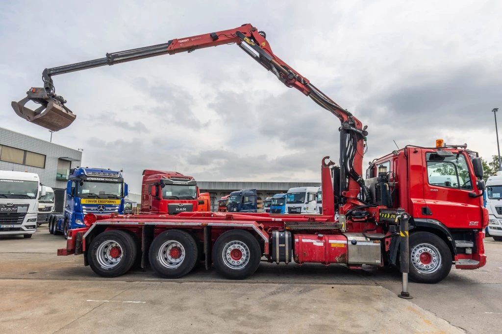 DAF CF 440 2015 - FAK -8x2 + Palfinger Epsilon Q180 Z95TR zdjęcie 4