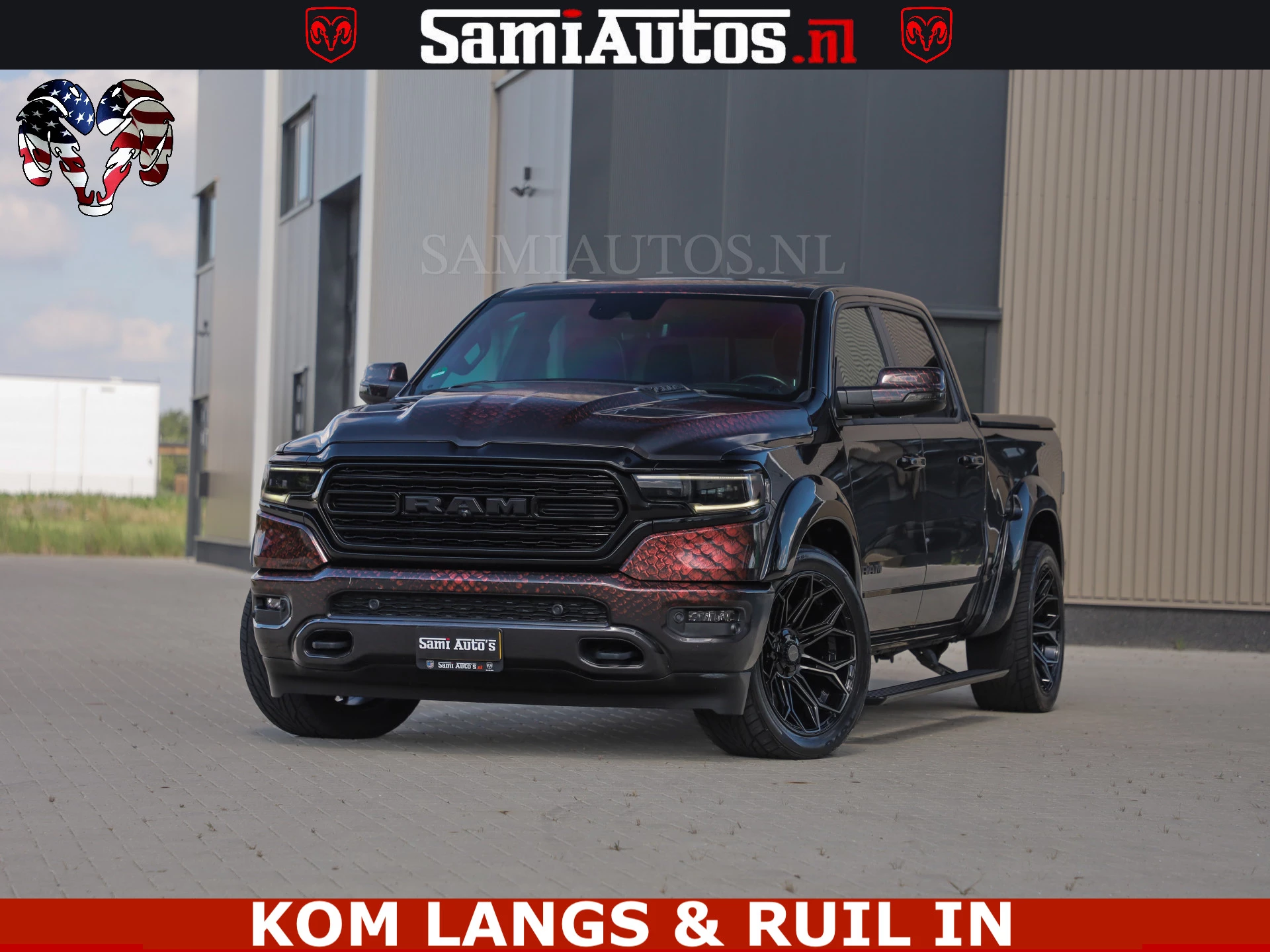 Dodge Ram Pick-Up 2023 - COBRA HULK PACK | 5.7 V8 402 PK | LIMITED EDITION | HUD | LUCHTVERING | BOM VOL | zdjęcie 49