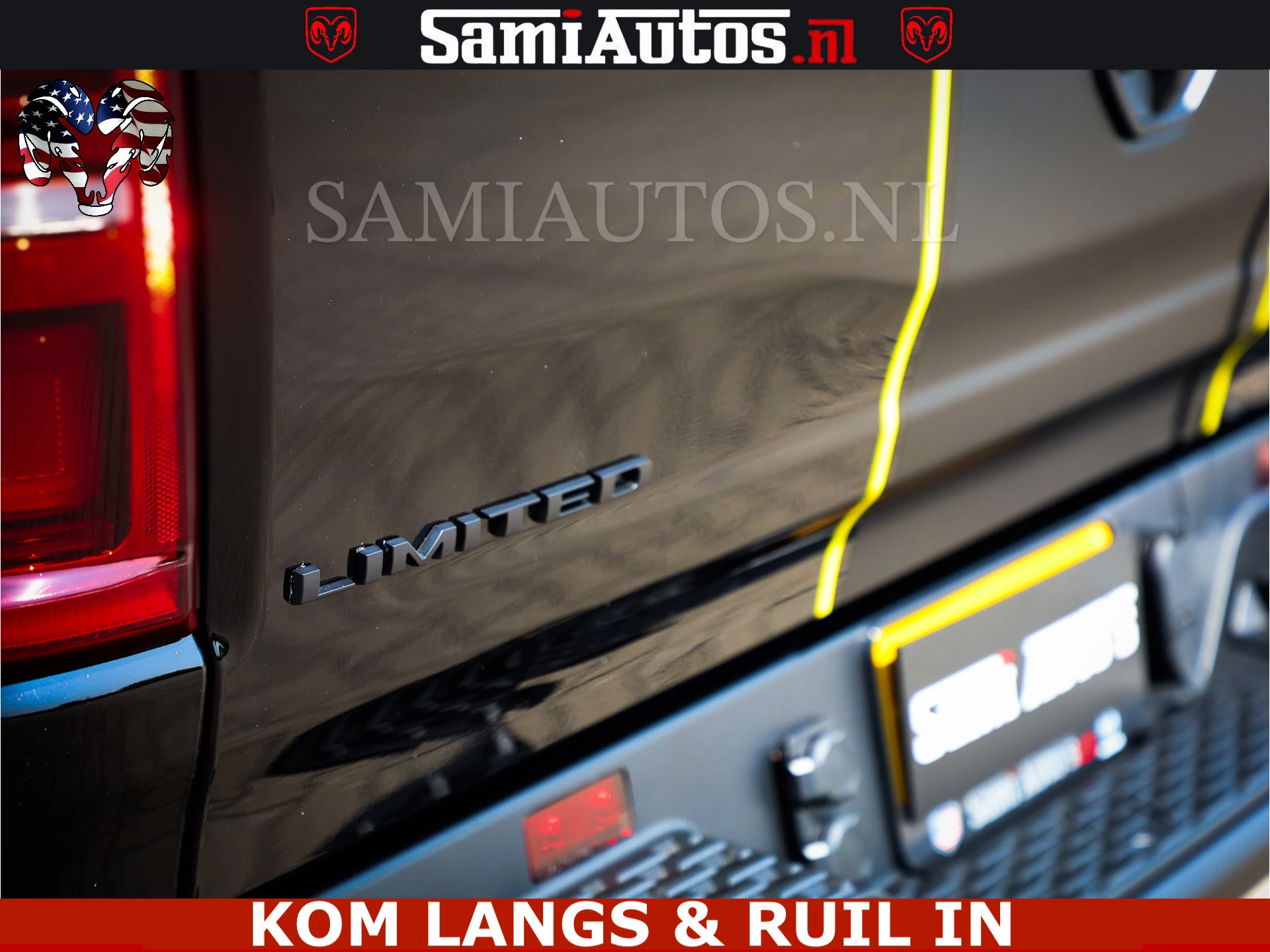 Dodge Ram Pick-Up 2024 - Limited Night Sport High Output 540HP 706Nm | Massage + Full Option | De Meest Luxe en Volle in zijn Klasse | zdjęcie 68