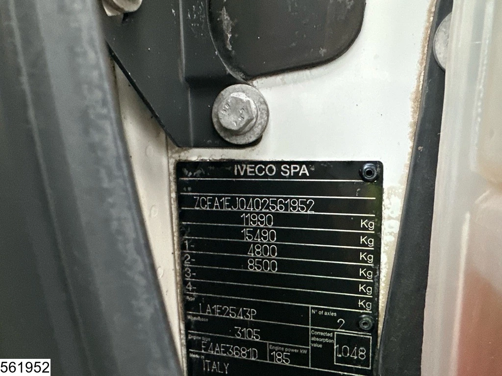Iveco Eurocargo 2010 - 120E25 10206 Liter, LPG GPL, Gastank, Manual afbeelding 7