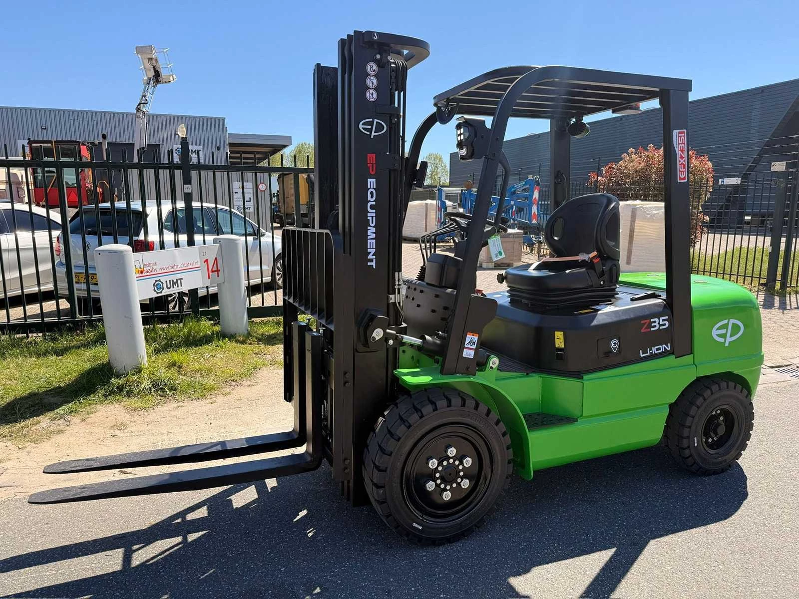 Ep 2026 - EFXZ351-H - 4,8M - Triplex - Freelift - Sideshift afbeelding 1