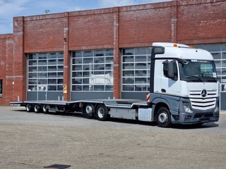 Mercedes-Benz Actros 2014 - 2542 6x2 Machine transporter - Retarder + 3 axle trailer - extendable for sale