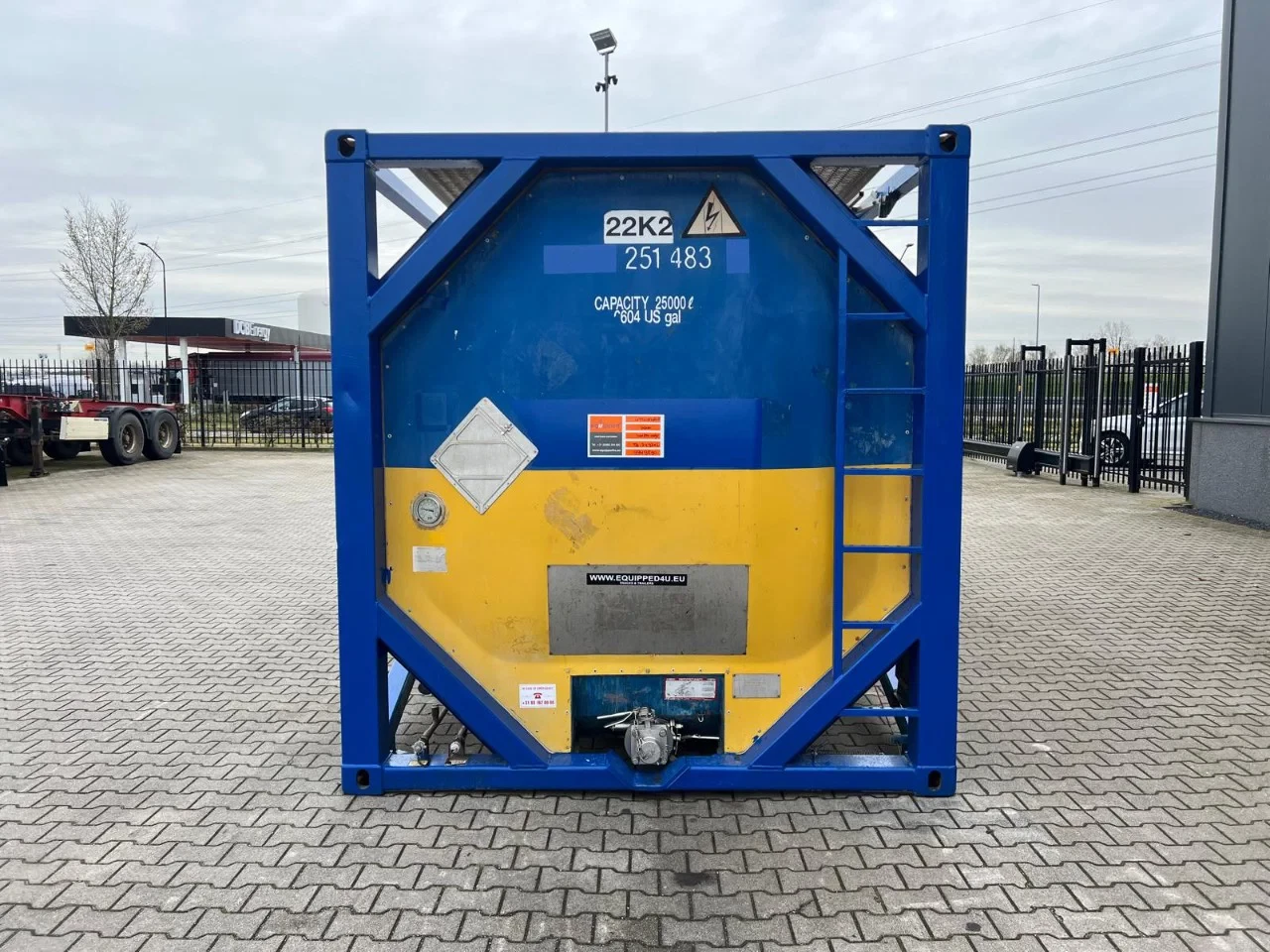 Welfit Oddy 1997 - 20FT ISO, 24.930L / 1-COMP / T11 / valid 5Y/CSC-inspection till 09/2028 afbeelding 6