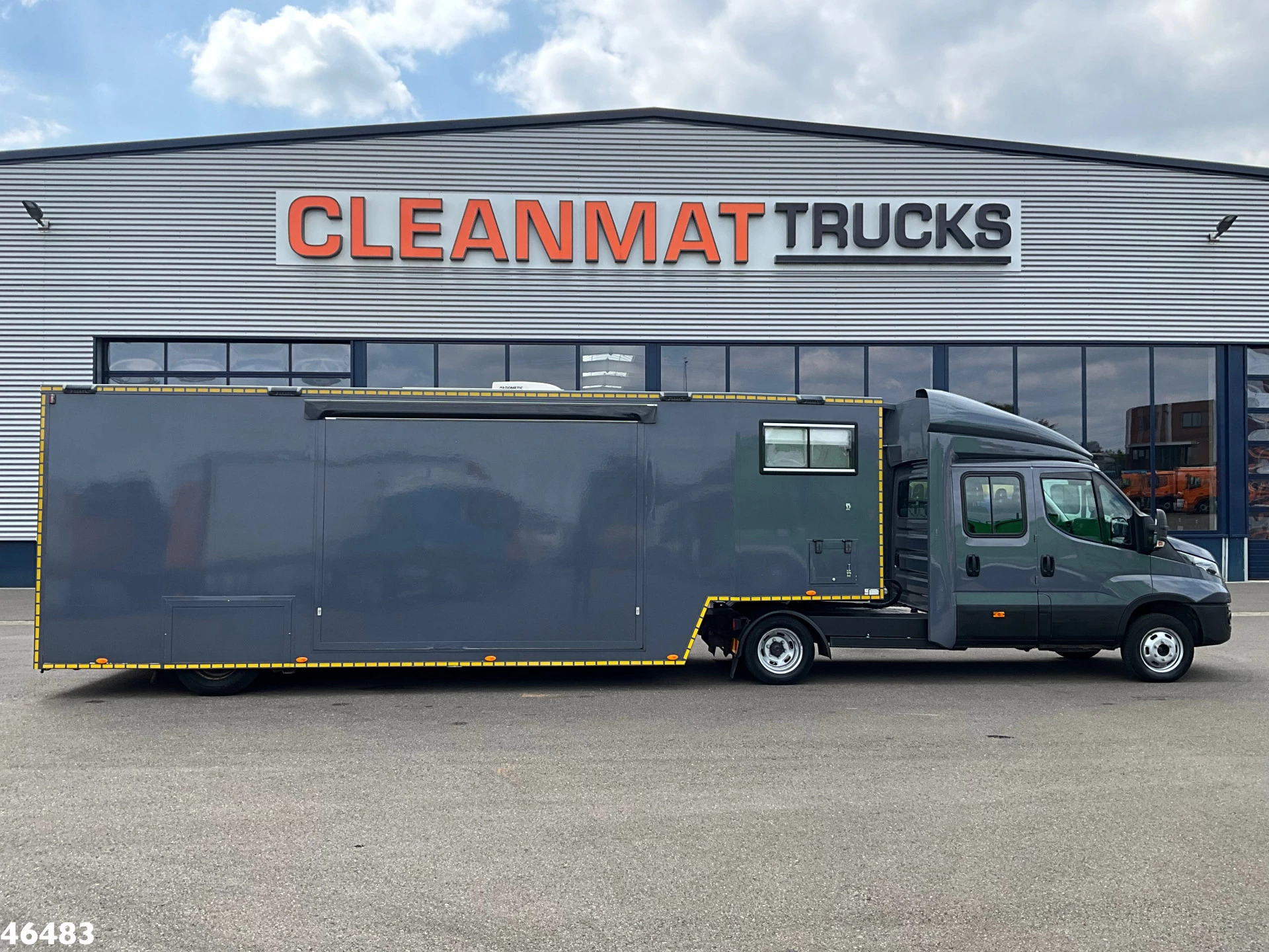 Iveco Daily 2019 - 50C21 + Kuiper KPRO54 gesloten laadbak BE-Combi Just 31.119 km! afbeelding 4