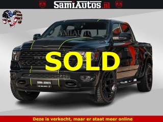 Dodge Ram Pick-Up 2024 - SPORT | 5.7 V8 4x4 HEMI | PANORAMA DAK | GROOTSCHERM 12 INCH | LPG | Diamond Black Pearl | zdjecie 1