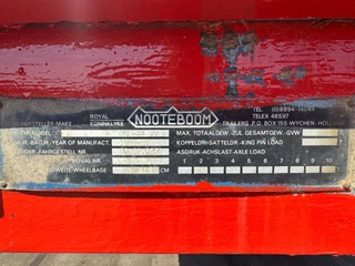 Nooteboom N/A 1989 - OSD-44-VV + 3 AXLE SAF + 5 METER EXTENDABLE image 15