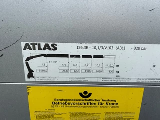 DAF CF 370 2015 - met ATLAS laadkraan 126.3E  euro 6 imagen 7
