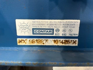 Contar N/A 2000 - 40FT HIGH CUBE chassis / liftaxle / drumbrakes / NL-Chassis/ APK 02-2026 bild 28