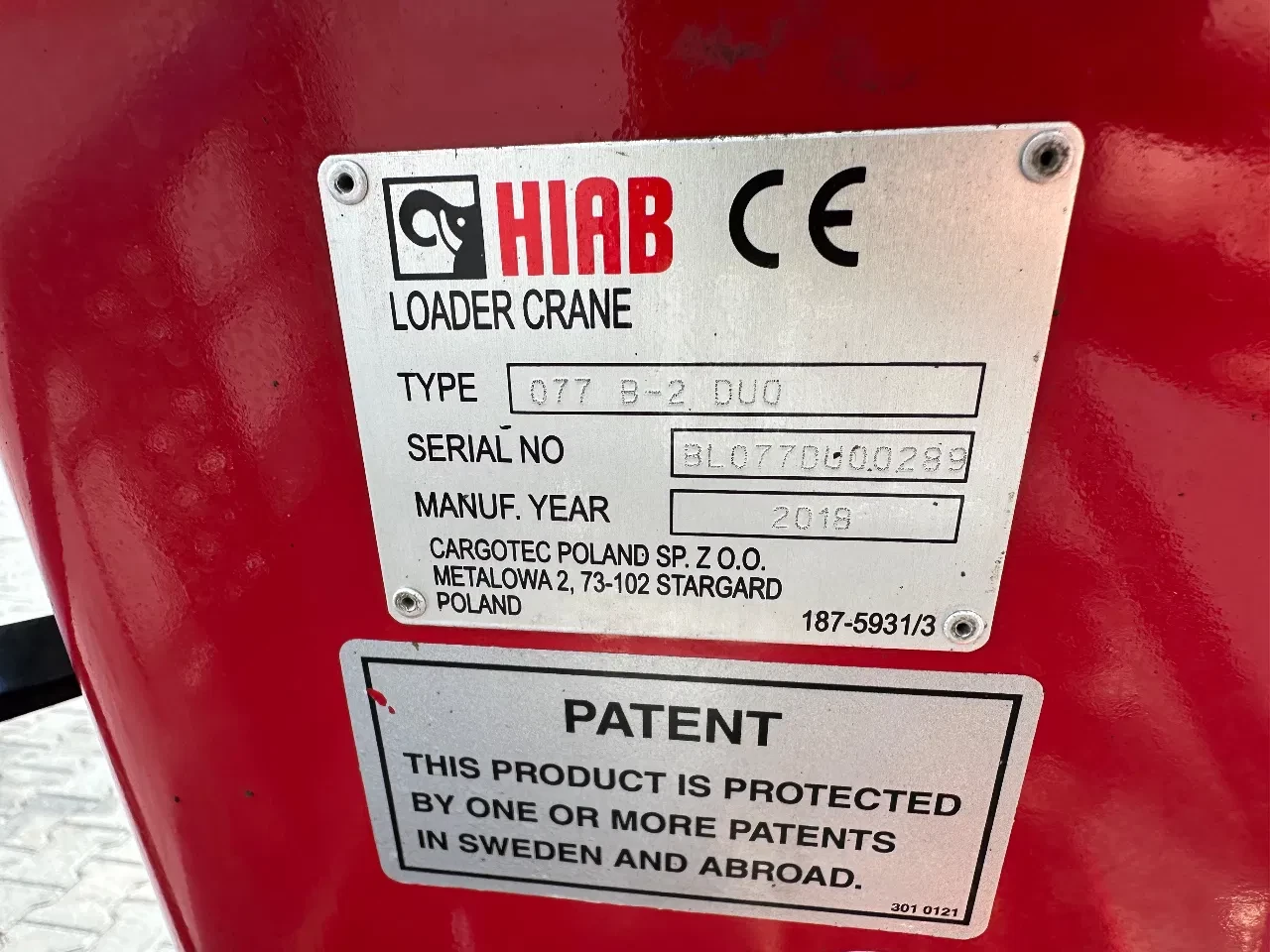 Hiab 2018 - 077 B-2 DUO Crane / Kraan / Autolaadkraan / Ladekrane / Kran / Grua / Grues obrázek 8