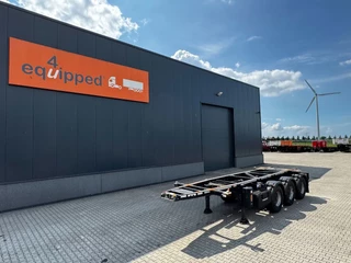 LAG N/A 2014 - 20FT ADR CHASSIS / empty weight 3.540kg / BPW / ADR (EXII, EXII, FL, AT) / NL-chassis on very good tires obrazek 1