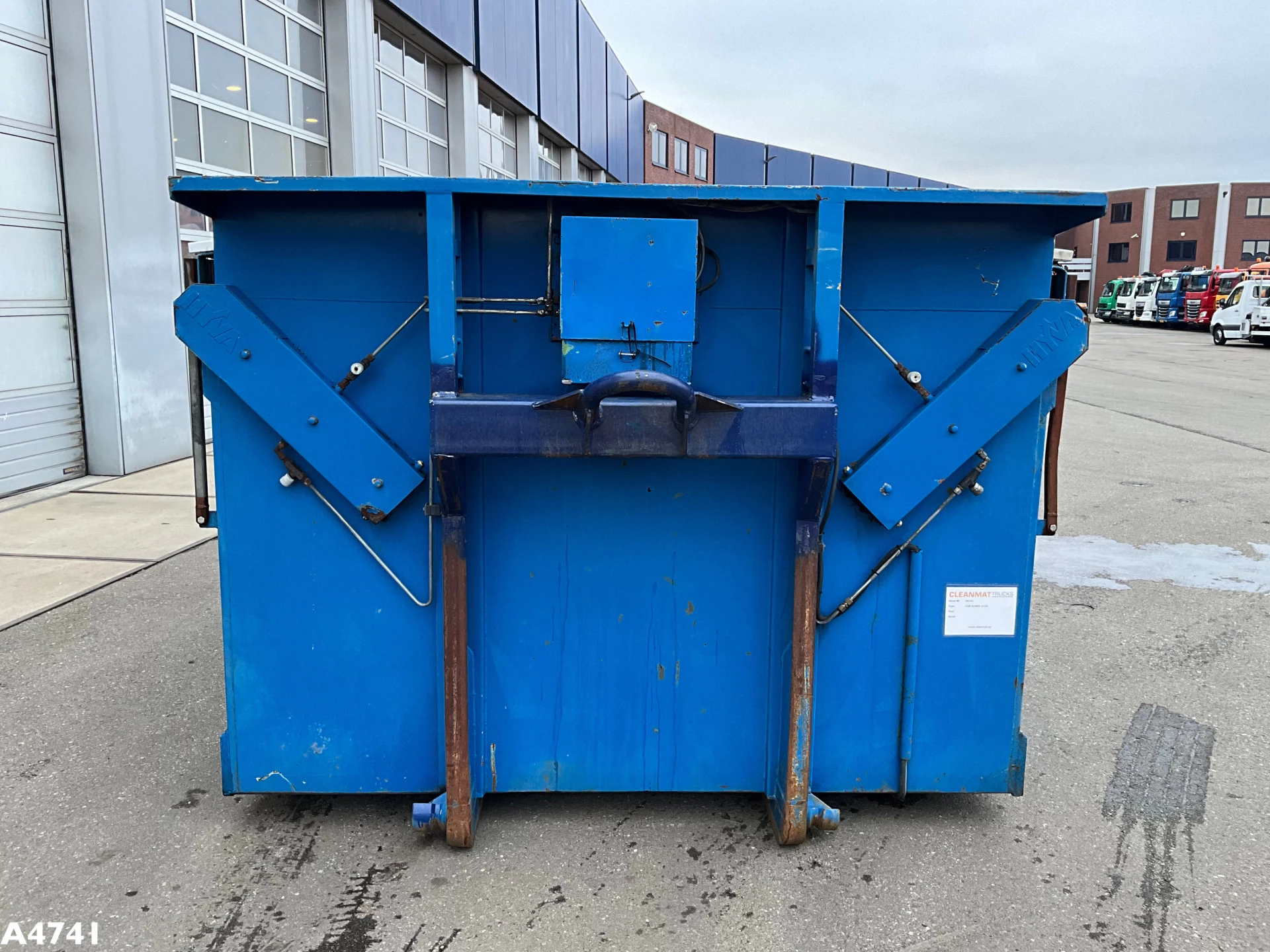 Container 21m³ met Hydraulische milieukleppen obrázek 5