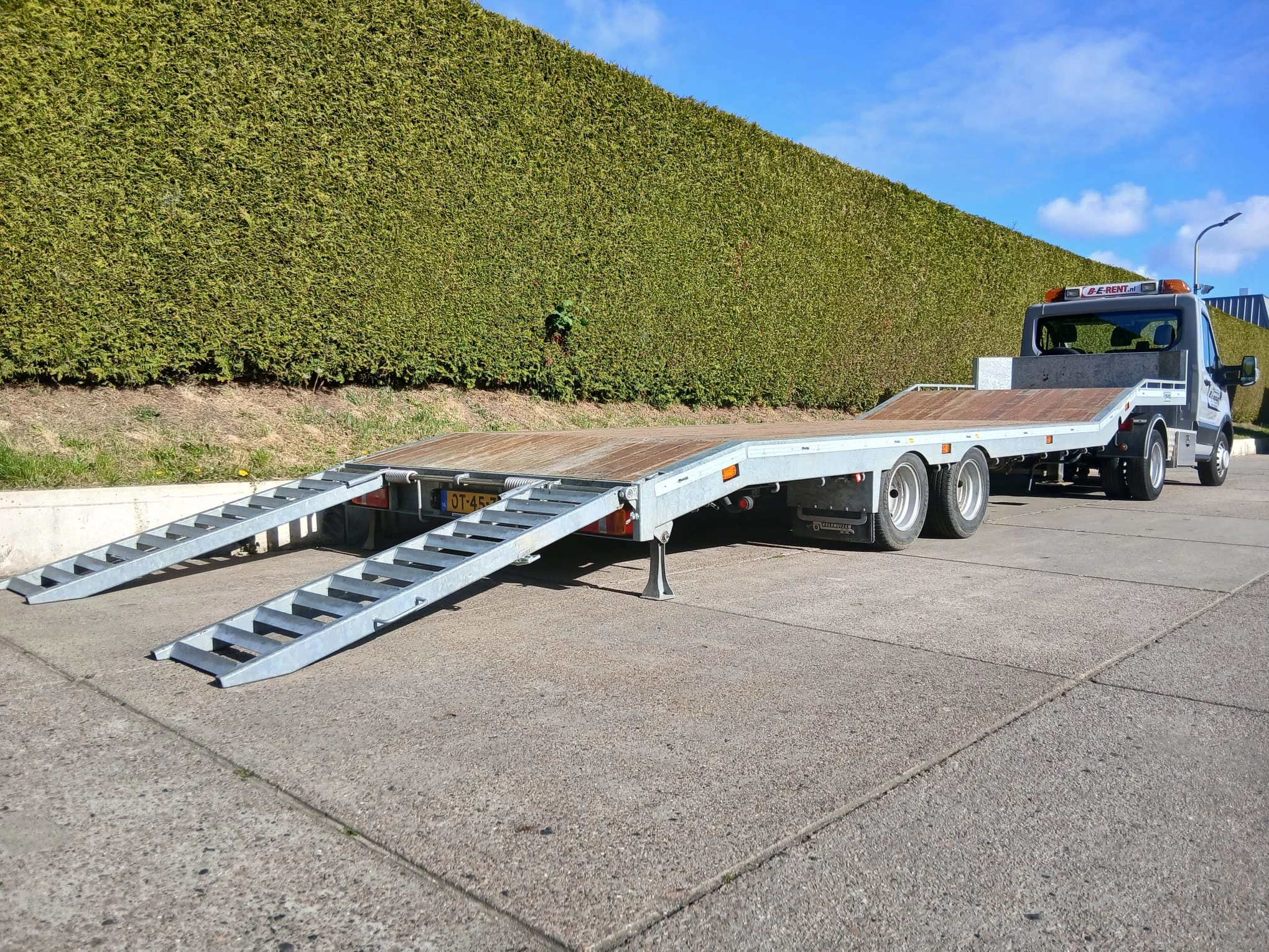Ford Transit 2023 - + semi-dieplader oplegger 8,5 m. obrázek 8