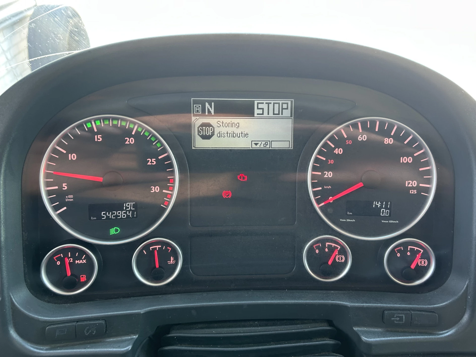 MAN TGL 2011 - 10.180 Euro 5 EEV / 542 dkm / Motor Problems afbeelding 4