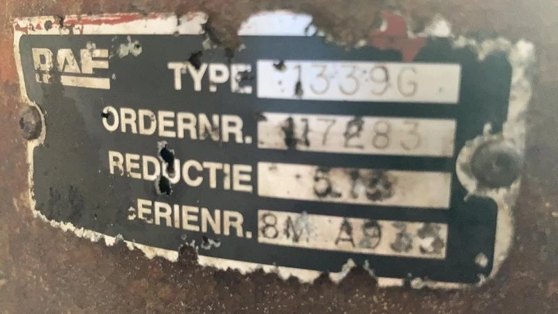 DAF 1998 - DIFFERENTIEEL 1339G RATIO 5.13 ZONDER SPER obrázek 3