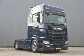 Scania S 2019 - S450 NGS 4x2NB - NEW TACHO - EURO 6 C - RETARDER - 769 TKM - FULL AIR - PARK. AIRCO - ACC - 2 x FUEL TANKS - GOOD CONDITION - afbeelding 2 miniatuur