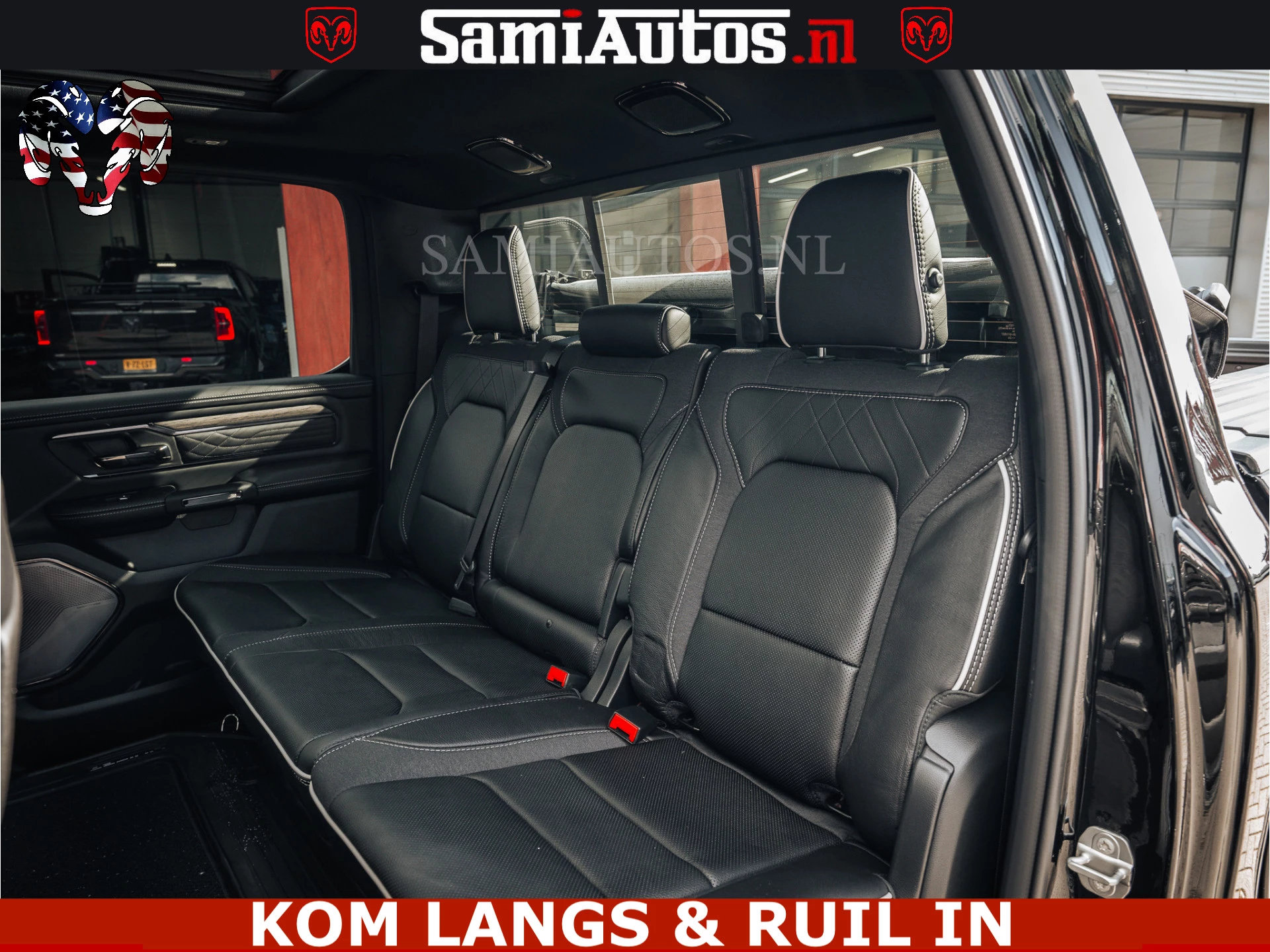 Dodge Ram Pick-Up 2024 - HULK Pack | Limited Night H.O 540HP 706Nm | Massage + Full Option | De Meest Luxe en Volle in zijn Klasse | Hulk Pack is meer prijs | Bild 37