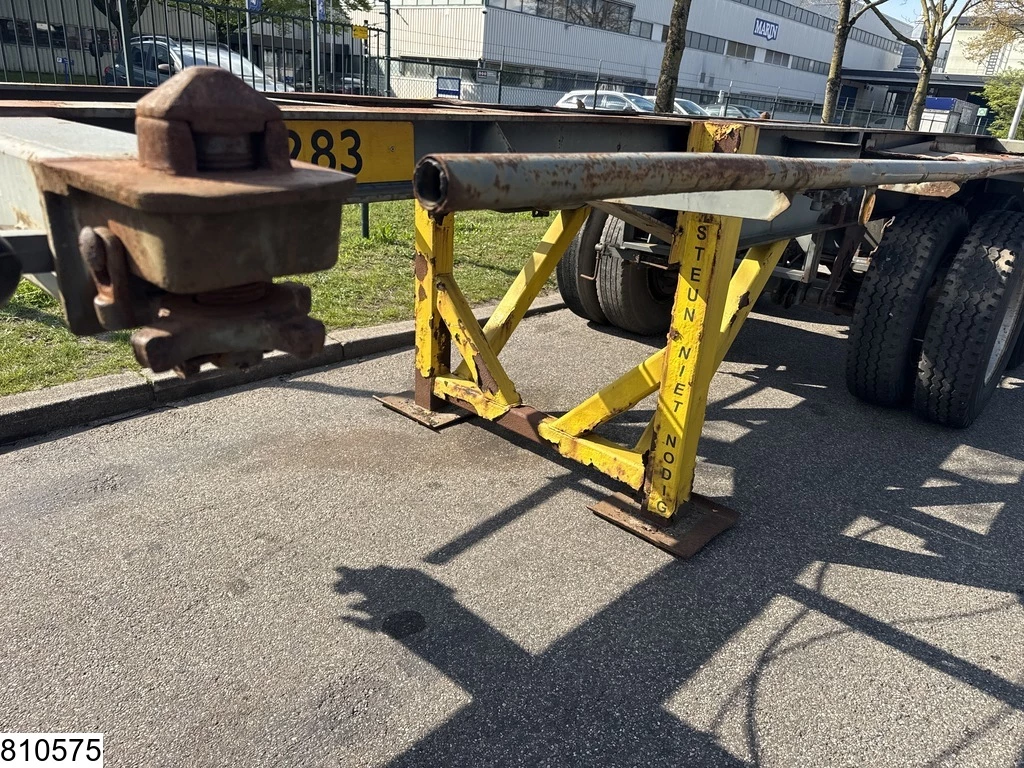Groenewegen - Chassis 20 ft, Steelsuspension, drum brakes изображение 7