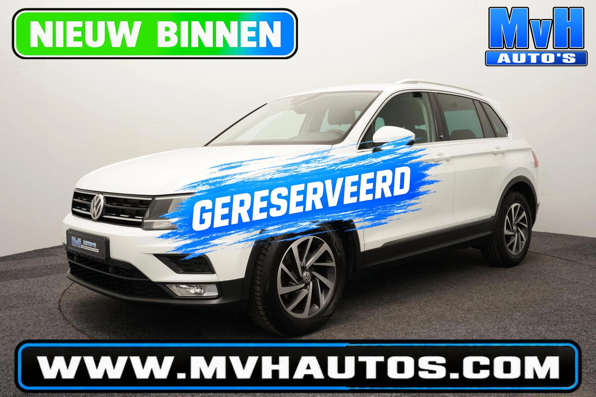 Volkswagen Tiguan 2017 - 1.4 TSI Comfortline Sound|STOELVW|TREKH|ACC afbeelding 1