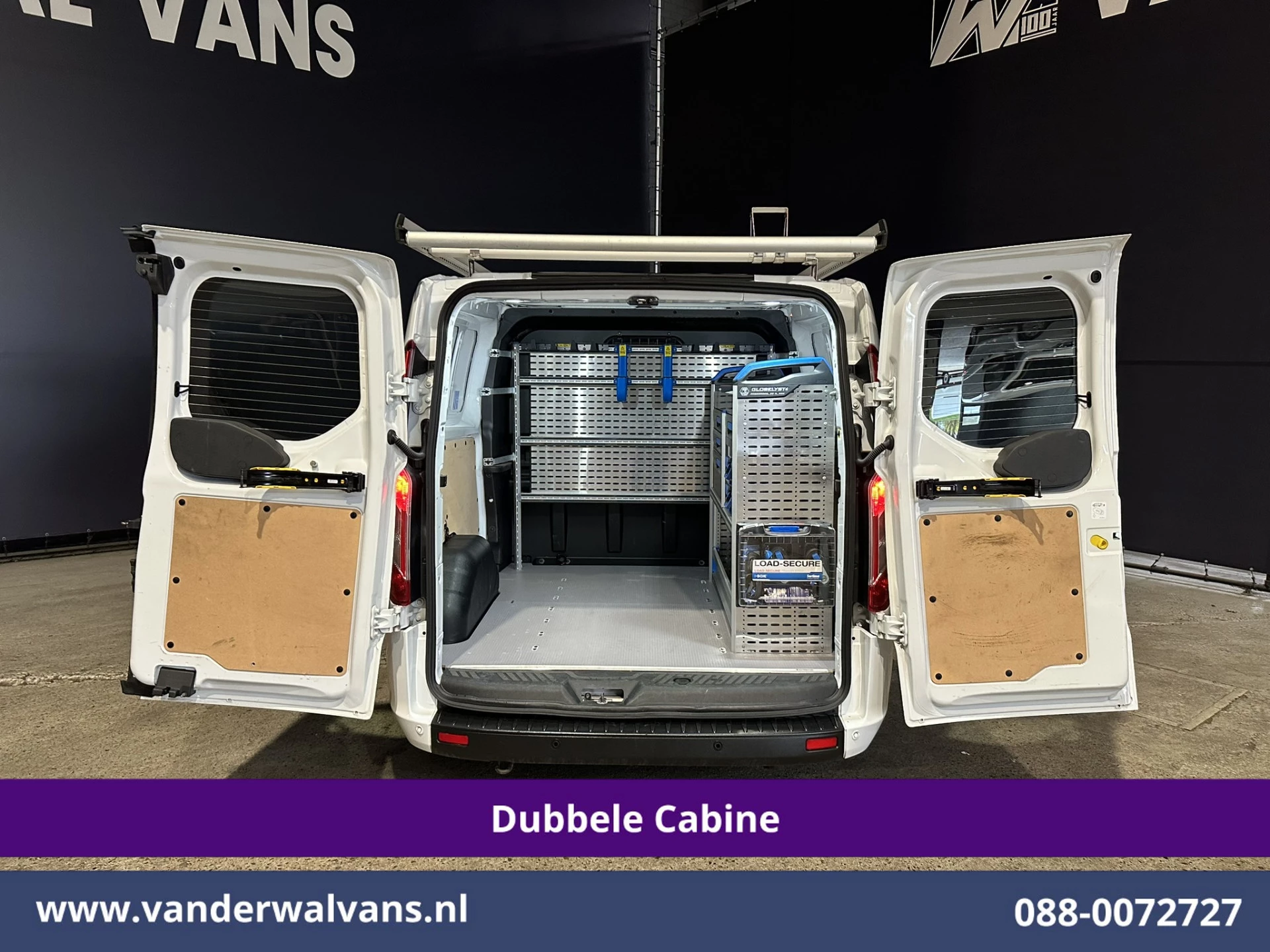 Ford Transit Custom 2021 - 2.0 TDCI 130pk L2H1 Dubbele Cabine Inrichting Euro6 Airco | 5-Zits | Imperiaal | LED | Cruisecontrol image 3