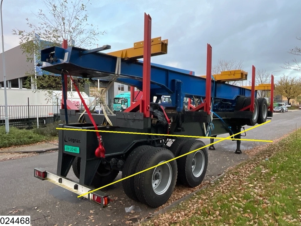 Legras - Openlaadbak Wood transport, Steel suspension Bild 2