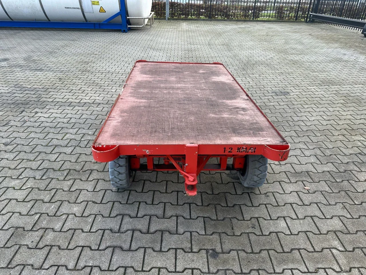 Mafi 2016 - stack of 2x double-steered and connectable heavy-duty trailers with 6000kg loading capacity, 9x available afbeelding 28