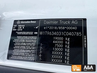 Mercedes-Benz Actros 2022 - 1845 LS afbeelding 3 miniatuur